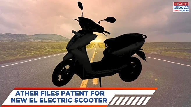 Ather Files Patent For New EL-Platform Electric Scooter - EL01 Concept Steps Closer To Production