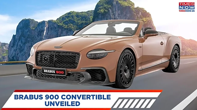 Meet ‘Brabus 900’ Convertible, The Latest From Bentley And Brabus - Check Out The Details And Photos