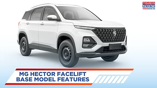 New MG Hector Base Variant Features Explained - What You Get For Rs 11.99 Lakh