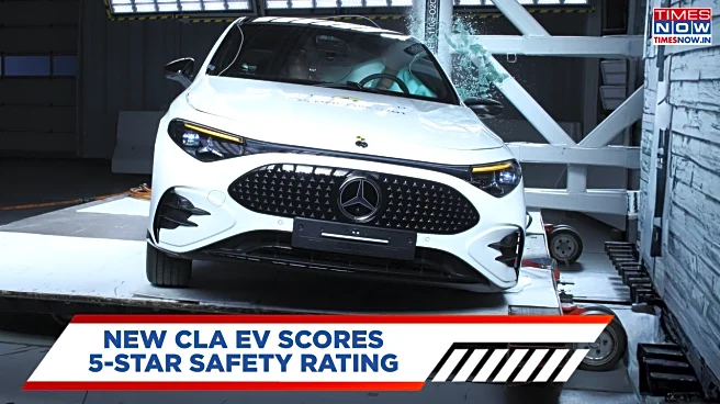 India-Bound Mercedes-Benz CLA Electric Scores 5-Star Safety Rating - Details