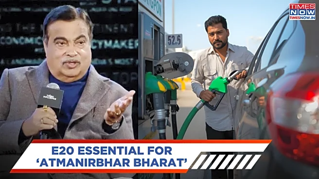 Farmers Earn More, Imports Decreased - Nitin Gadkari Endorses E20 Fuel Policy At IEC 2025