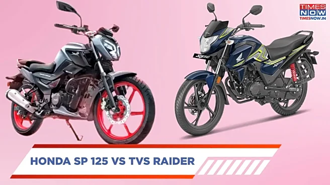 Honda SP 125 Vs TVS Raider 125 Price Comparison — Which Offers Better Value?
