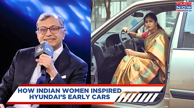 Indian Women In Sarees Inspired Hyundai's Tall Hatch Design - Tarun Garg At IEC 2025