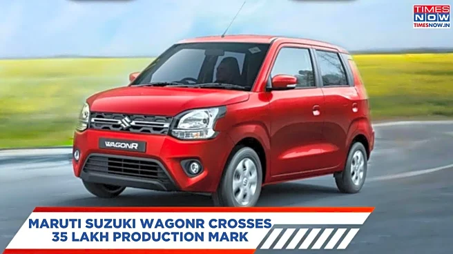 Maruti Suzuki WagonR Crosses 35 Lakh - A Look At This Family Car's 25 Year Journey