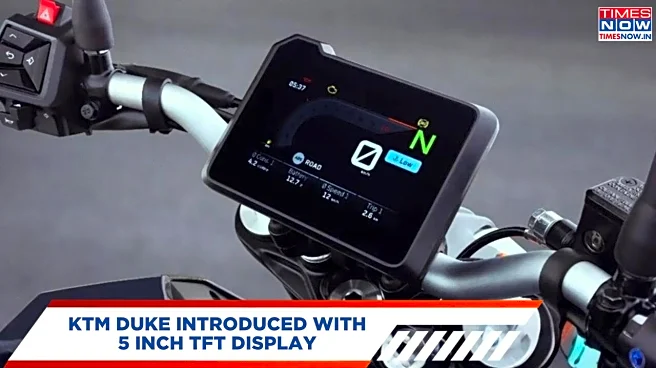 KTM 160 Duke’s New Variant Introduced With 5-Inch TFT Display And Connected Tech