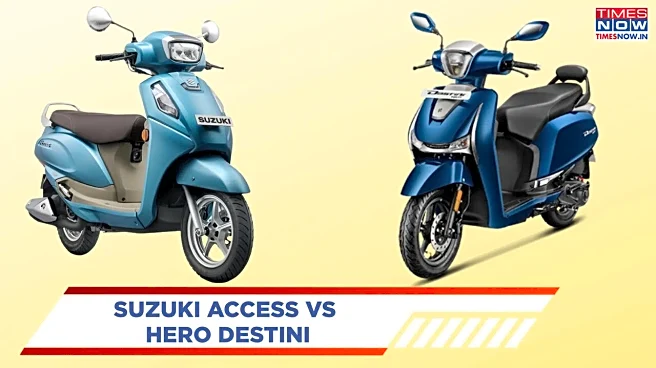 Suzuki Access 125 Vs Hero Destini 125 — Price, Mileage And Features Compared