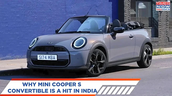 Here’s Why The Convertible Mini Cooper S Was An Instant Hit