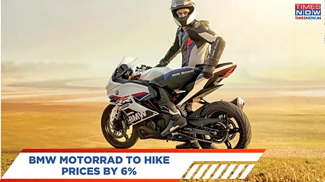 BMW Motorrad India To Hike Motorcycle Prices by Up To 6% From January 2026