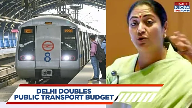 Delhi Increases Public Transport Budget To Rs 9,110 Crore - New Electric Buses, Metro Expansion And More