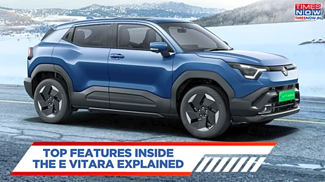 Maruti Suzuki e Vitara's Most Exciting Features - 7 Airbags, Ventilated Seats And More