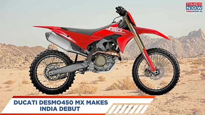 Ducati Brings Its First Motocross Bike ‘Desmo450 MX’ To India - Details Inside