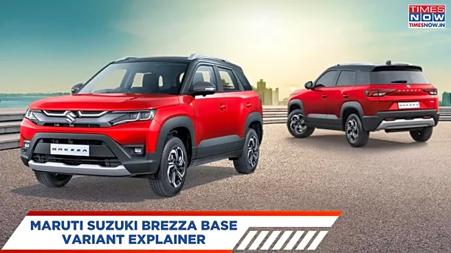 Maruti Suzuki Brezza Base Variant Explained - What You Get In Rs 8.26 Lakh