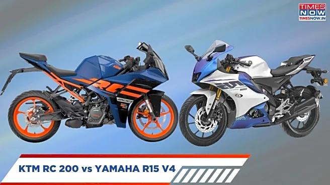 KTM RC 200 Vs Yamaha R15 V4 - Which 200cc Sport Bike Is Right For New Riders?