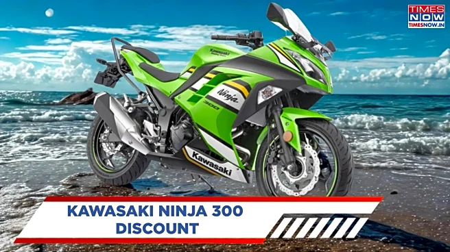 Kawasaki Ninja 300 Gets Year-End Discount Of Rs 25,000 In India