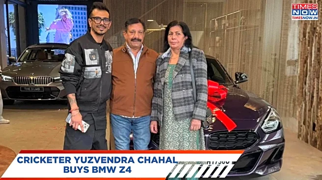 Yuzvendra Chahal Brings Home BMW Z4 Convertible Worth Over Rs 87.90 Lakh