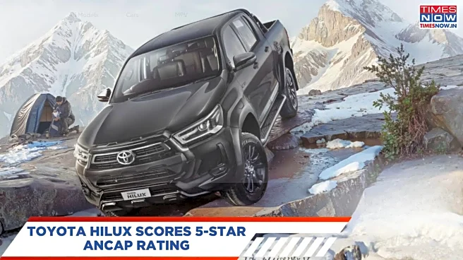 This Toyota Pickup Truck Scores 5 Star ANCAP Rating - Details Inside
