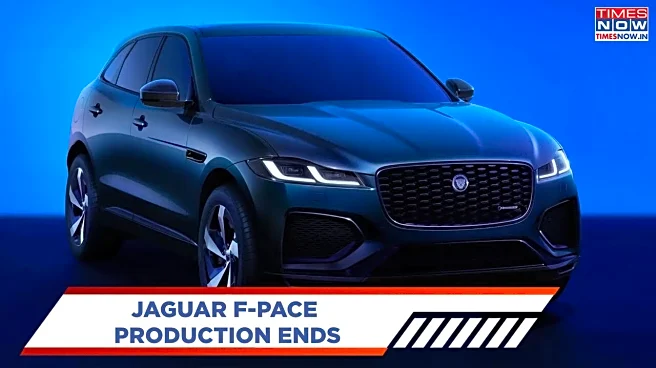 Jaguar Ends F-Pace Production After 10 Years Amid EV Transition