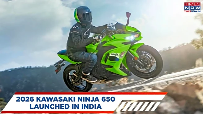 2026 Kawasaki Ninja 650 Launched in India At Rs 7.91 Lakh - Checkout Features And Specs