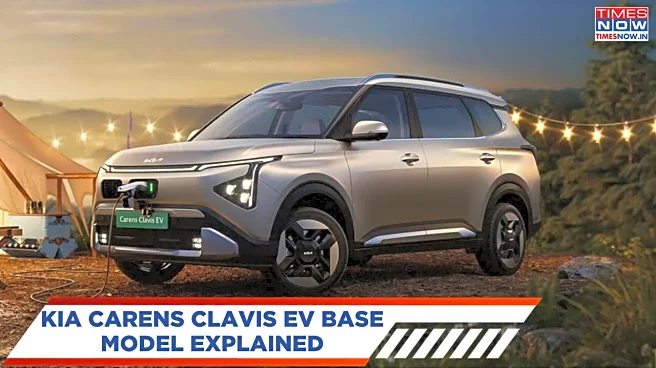 Kia Carens Clavis EV Base Model Explained - Price, Range, Design, Features And More