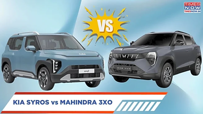Kia Syros Vs Mahindra XUV 3XO - Which Compact SUV Makes More Sense Under Rs 10 Lakh?