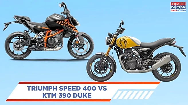 Triumph Speed 400 Vs KTM 390 Duke Spec Comparison — What’s Different?