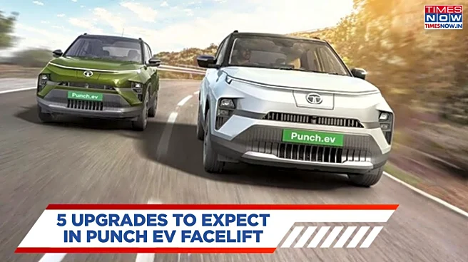 Tata Punch EV Facelift Launch Soon - 5 Big Updates To Expect!