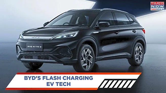 400 Km In 5 Minutes: BYD’s Flash Charging EV Technology Explained