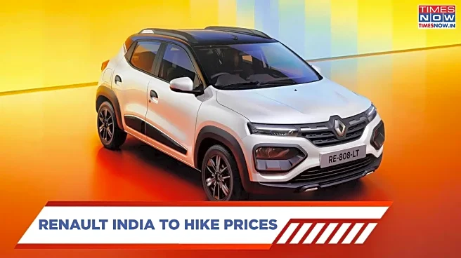 Renault Kwid, Kiger And Triber Prices To Increase From January 2026