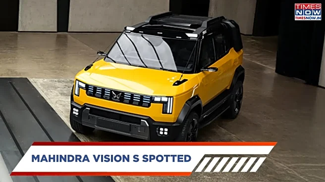 Mahindra Vision S Spotted Testing, Set To Take On Tata Sierra