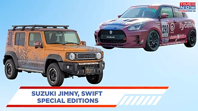 Suzuki Jimny Monster Hunter Wilds, Swift Race Editions To Debut At Tokyo Auto Salon 2026