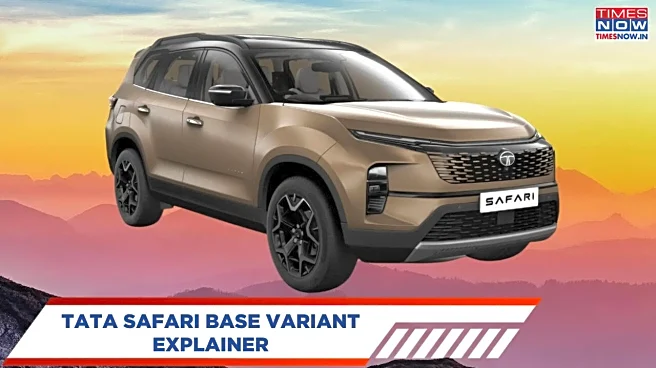 Tata Safari Base Model Explained - What You Get For Rs 14.66 Lakh