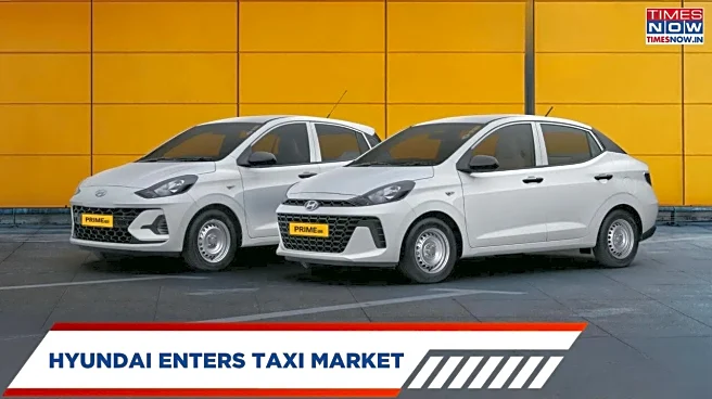 Hyundai Enters Taxi Market With Prime Hatchback And Prime Sedan - Details