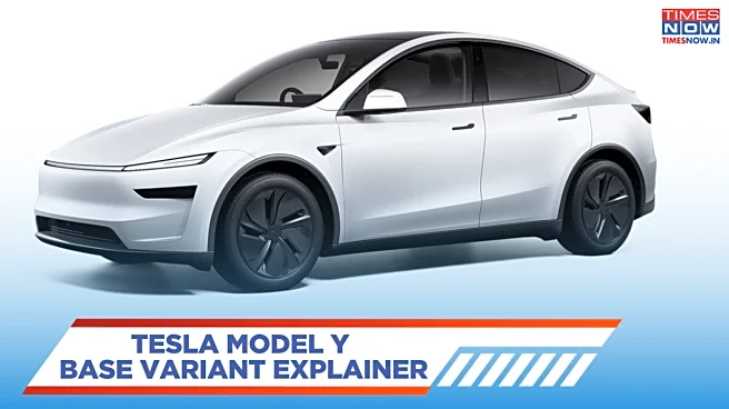 Tesla Model Y Base Variant Explained - 8-inch Touchscreen, 500 Km Range And More