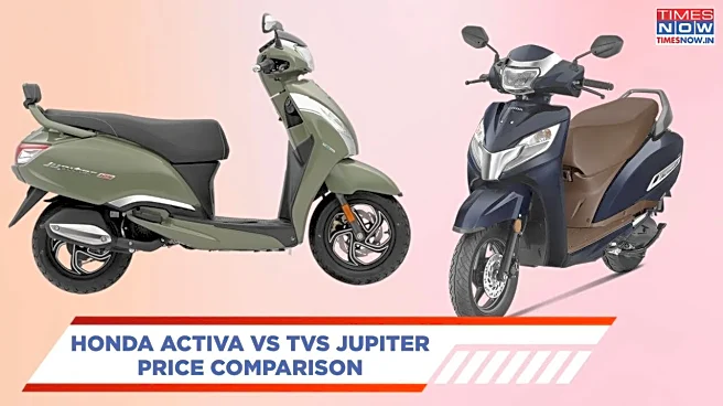 Honda Activa 125 Vs TVS Jupiter 125 — Latest Prices Compared