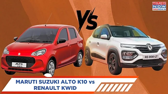 Maruti Suzuki Alto K10 vs Renault Kwid - Which Entry Level Hatchback Makes More Sense For New Car Buyers?