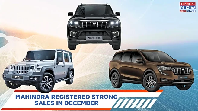 Mahindra Ends 2025 On A High With 86,090 Vehicle Sales In December - XUV700, Thar, Scorpio Lead The Way