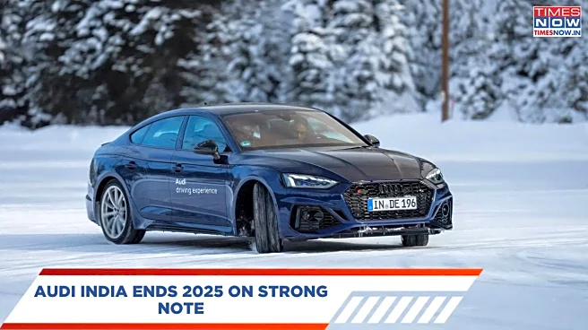 Audi India Ends 2025 On A Strong Note, Gears Up For 2026 - Details Inside