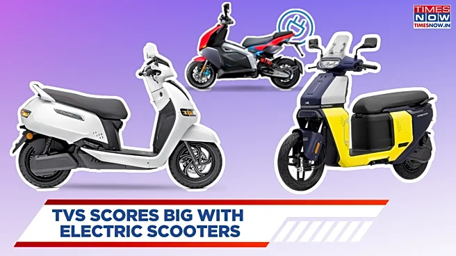 TVS Electric Vehicle Sales Jump 77 Percent With New Orbiter, iQube and X Scooter