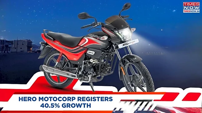 Hero MotoCorp Registers 40.5% Growth In Two-Wheeler Sales In December 2025