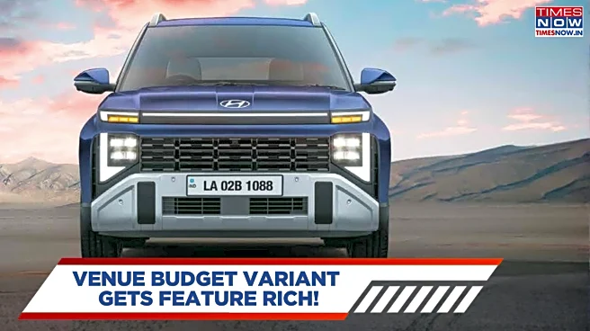 Hyundai Launches Venue HX5+ Variant For Under Rs 10 Lakh With Quad LED Headlamps And More