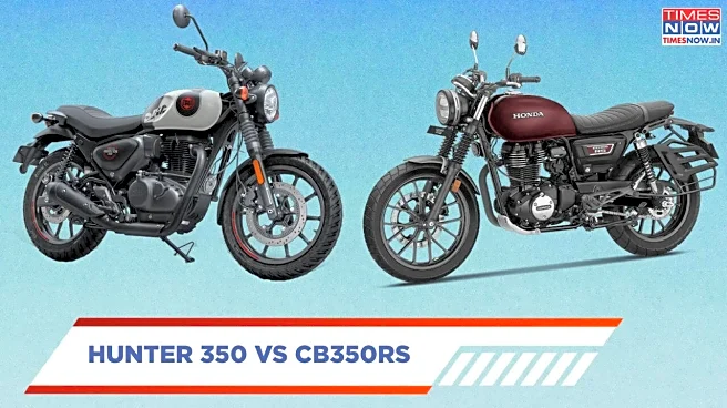Royal Enfield Hunter 350 Vs Honda CB350RS — Which 350cc Cruiser Bike Should You Buy?