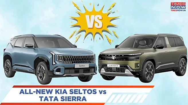 All-New Kia Seltos Vs Tata Sierra - Modern Tech Meets Rugged Revival