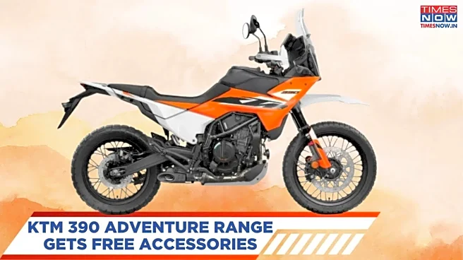KTM 390 Adventure Range Gets Free Accessories And 10-Year Warranty In India - Check Out The Details