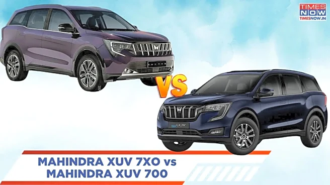 Mahindra XUV 7XO Vs Mahindra XUV700 - Which Mahindra SUV Offers Better Value, Tech and Performance?