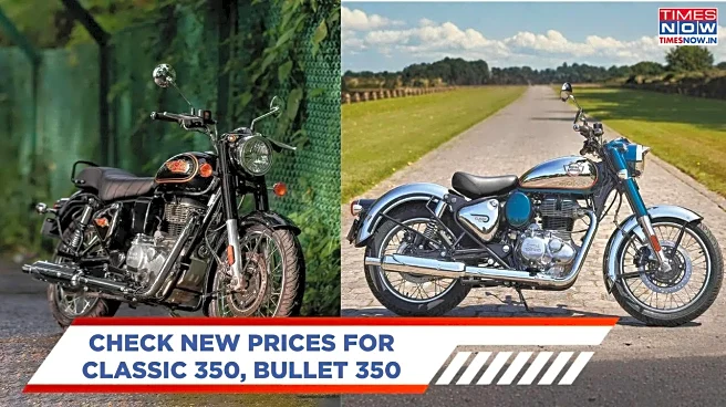 Royal Enfield Classic 350, Bullet 350 Prices Revised For 2026 — Check Updated Rates