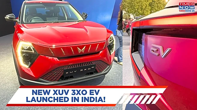 Mahindra XUV 3XO EV Launched At Rs 13.89 Lakh - 285 Km Range, Panoramic Sunroof And More