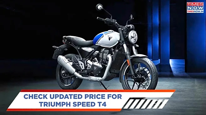 Triumph Speed T4 India Price Updated — Check Latest Rates Here