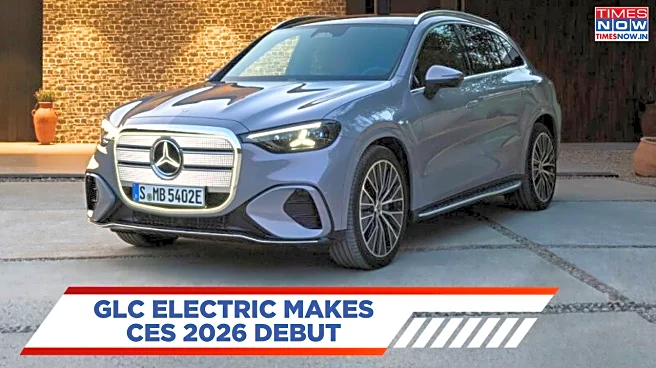 Mercedes-Benz Showcases GLC Electric's Upgraded Hyperscreen At CES 2026