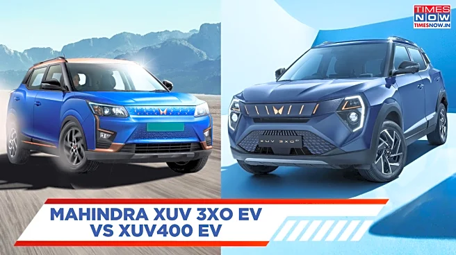 Mahindra XUV 3XO EV vs XUV400 EV - Price And Range Comparison