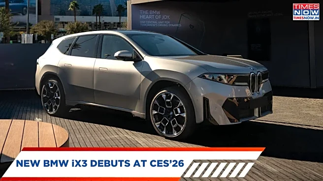 BMW iX3 Debuts At CES 2026 With Next-Gen Tech and Smarter AI